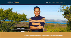 Desktop Screenshot of geraldsoh.com